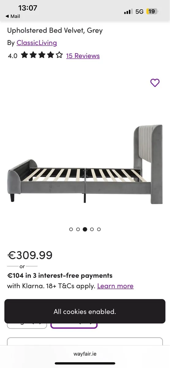 Double bed brand new - Image 4