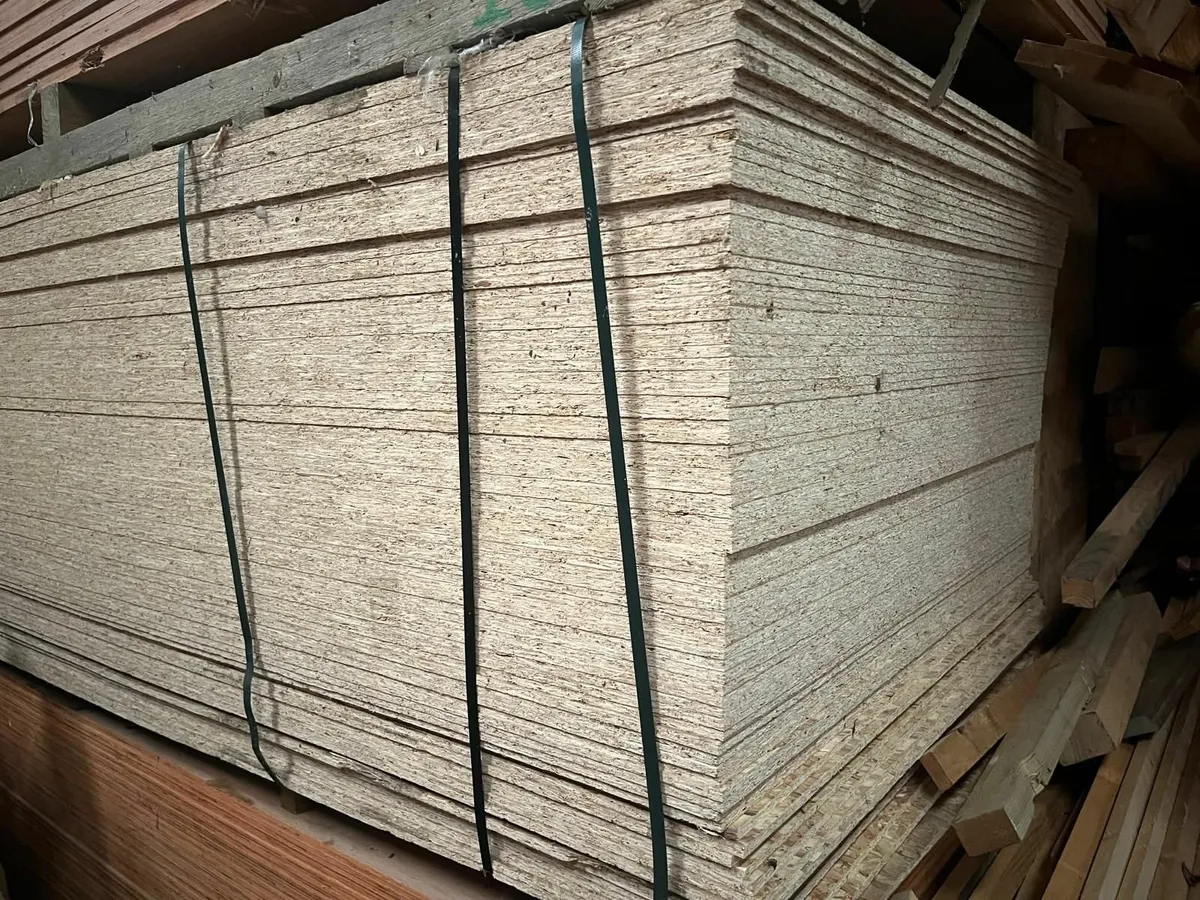 Bale of chipboard