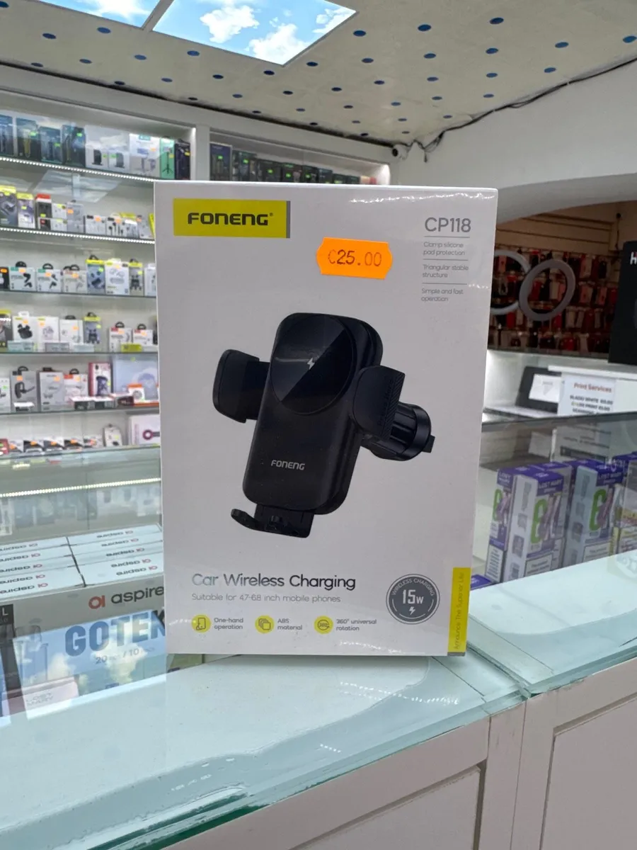 Wireless Charging Air Vent phone Holder