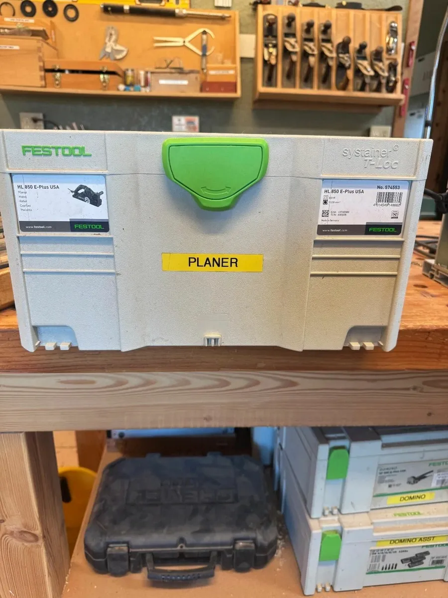 Festool Planer HL 850 E Includes SE-HL Bench Mount - Image 4