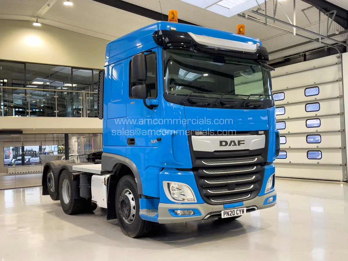 2020 (20) DAF XF 480 SPACECAB 6X2 TAG AXLE - Image 1