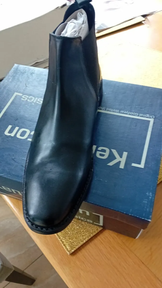 Kensington classic Chelsea all leather boots - Image 1