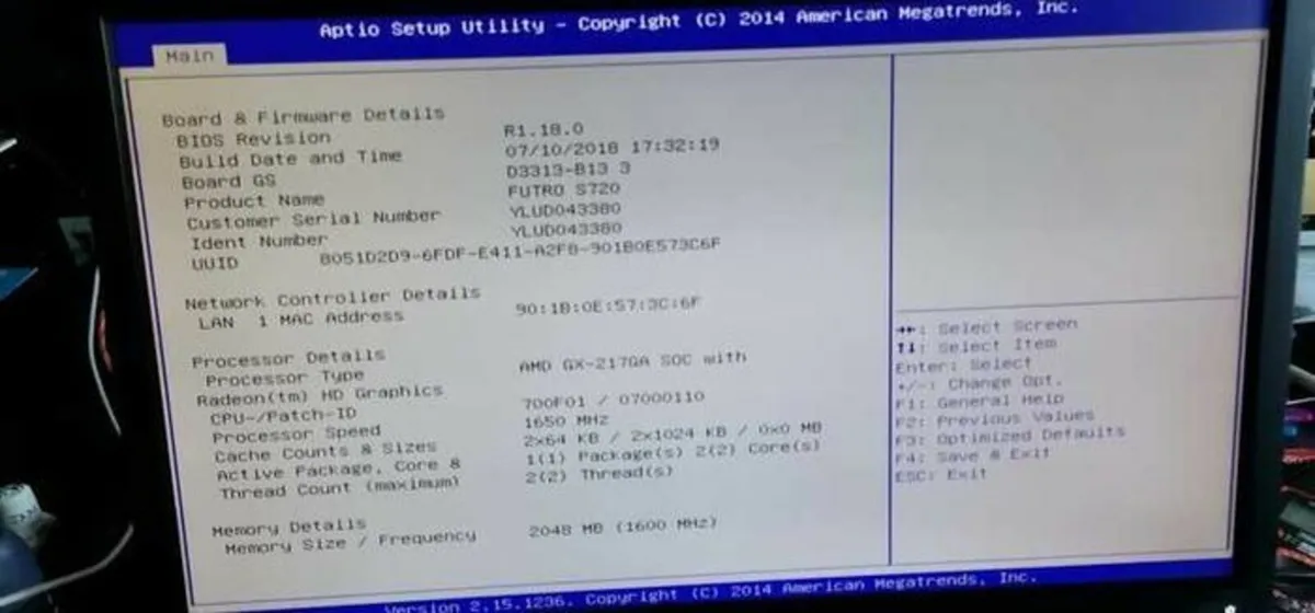 PC Fujitsu Futro S720 - Image 2