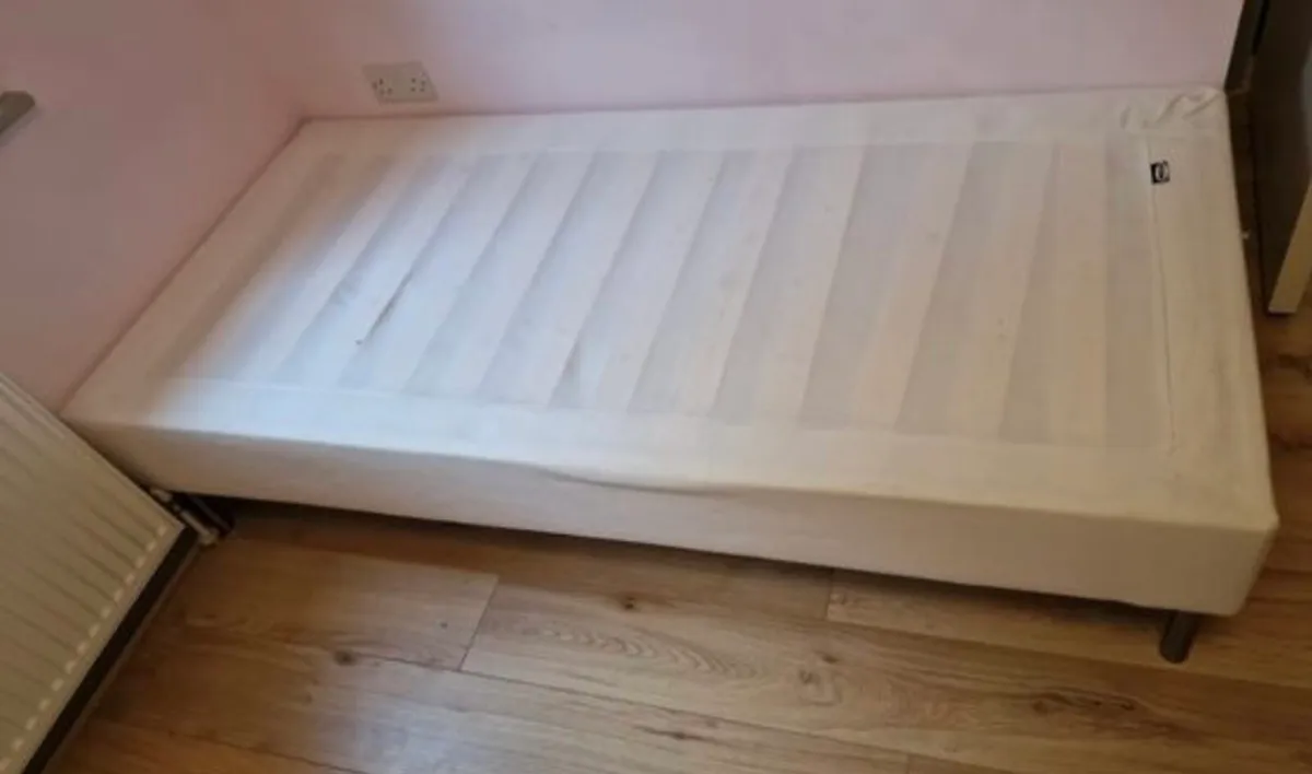 Ikea Lyngör Bed Base (Metal Legs) - Image 1