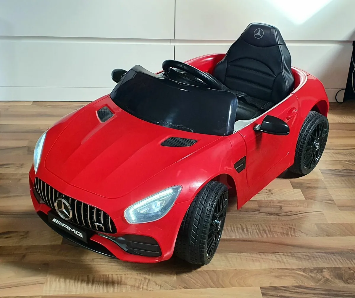 Mercedes-GT Car 12V Electric Ride On with remote c - Image 2
