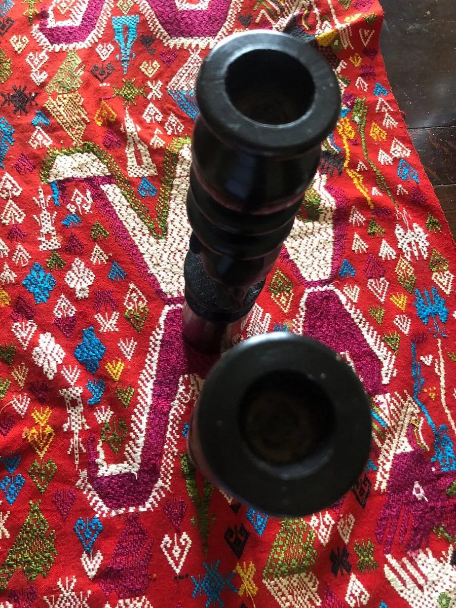 Ebony Colour Candlesticks - Image 4