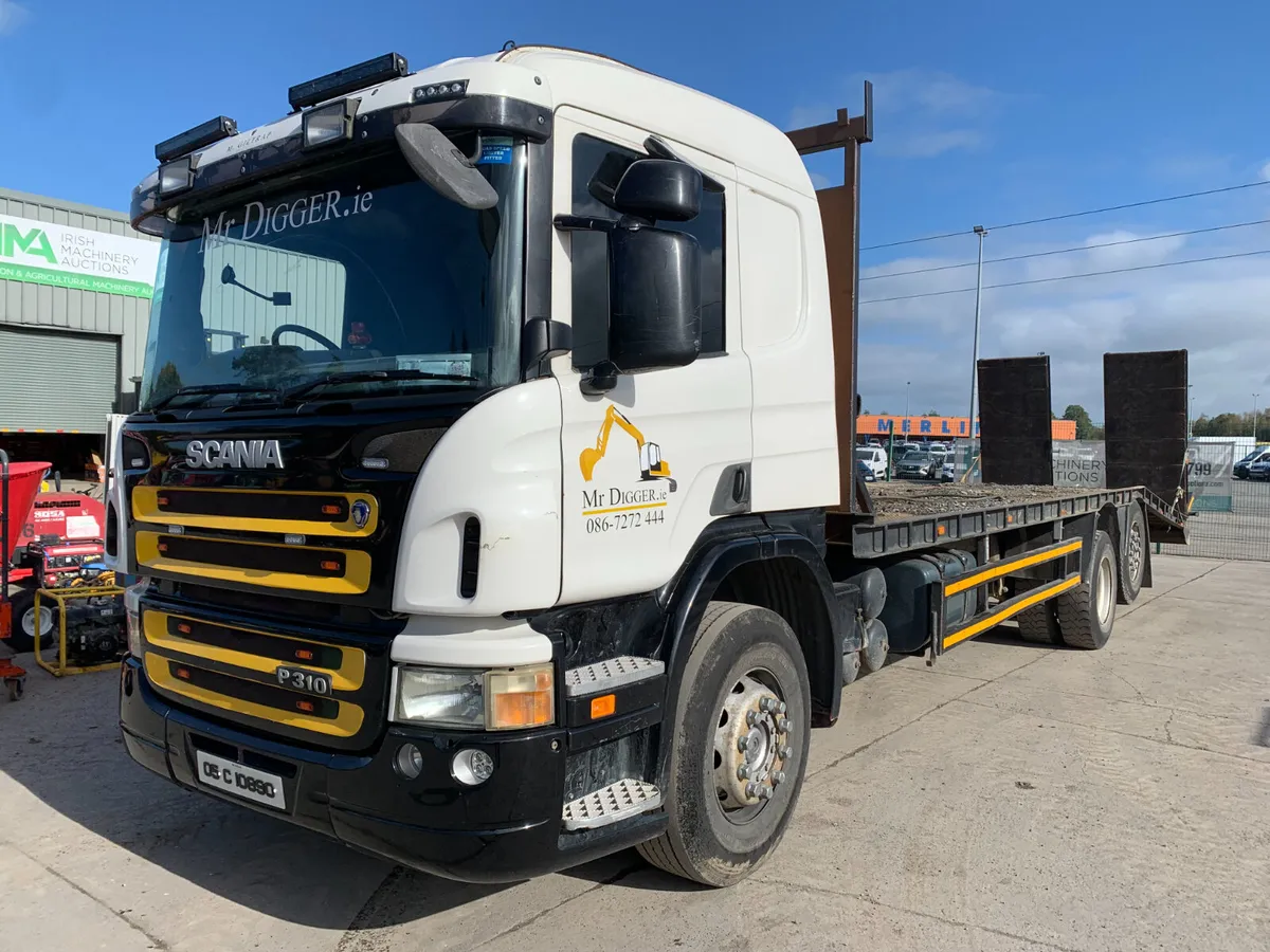 2005 SCANIA P310 6X2 PLANT TRUCK FOR AUCTION - Image 1
