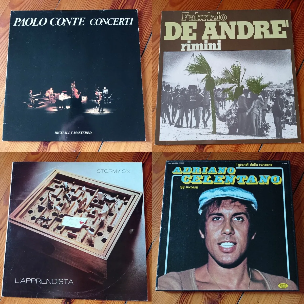 Italian pop& rock music of  '70s /'80's.  Vinyls - Image 1