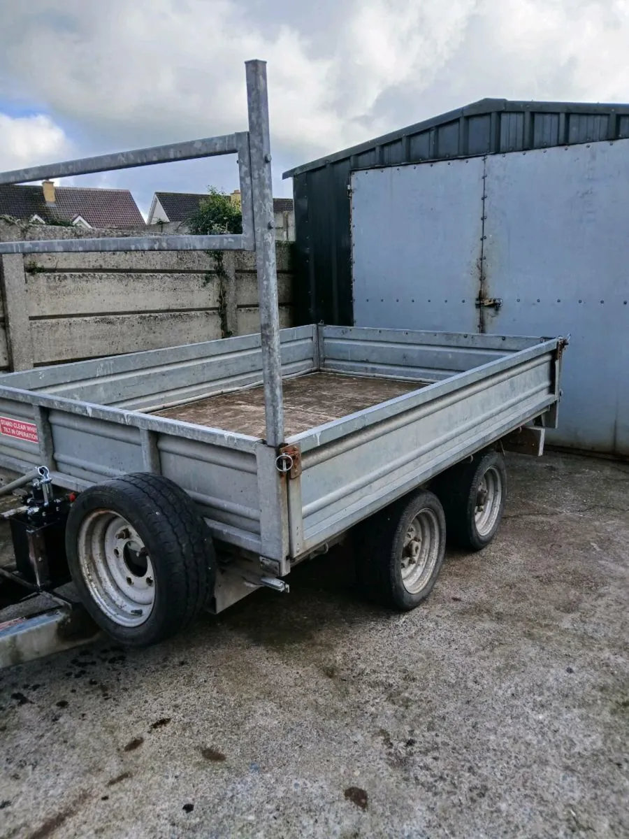 indespension tipper trailer 8ft by 5ft - Image 2