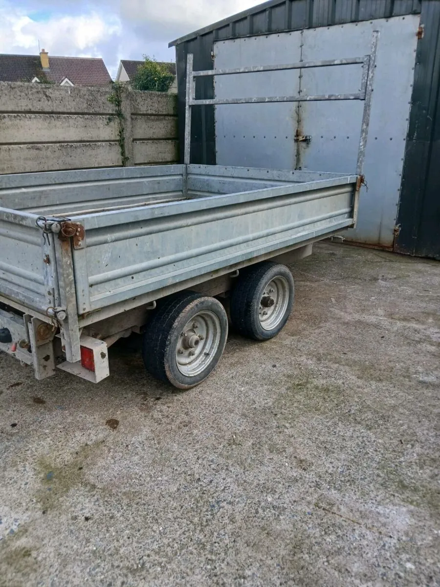 indespension tipper trailer 8ft by 5ft - Image 4