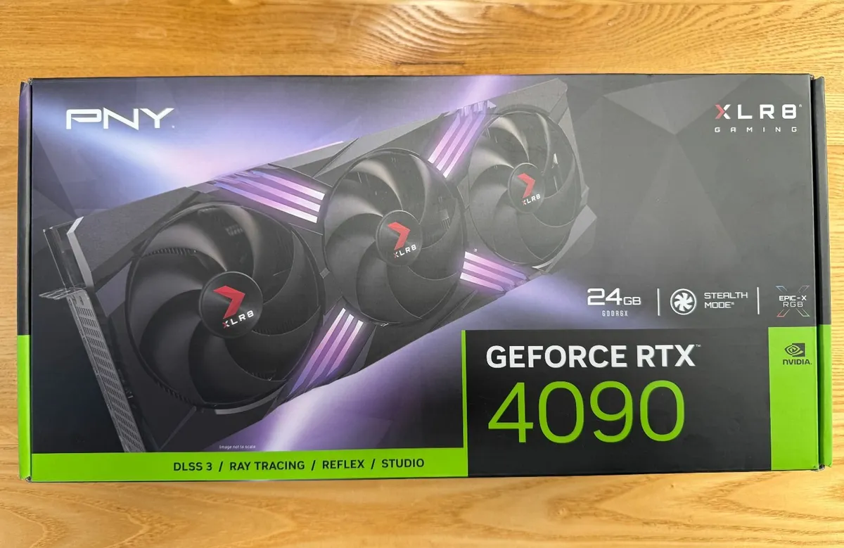 NEW PNY Nvidia GeForce RTX 4090 XLR8 Gaming Verto - Image 1