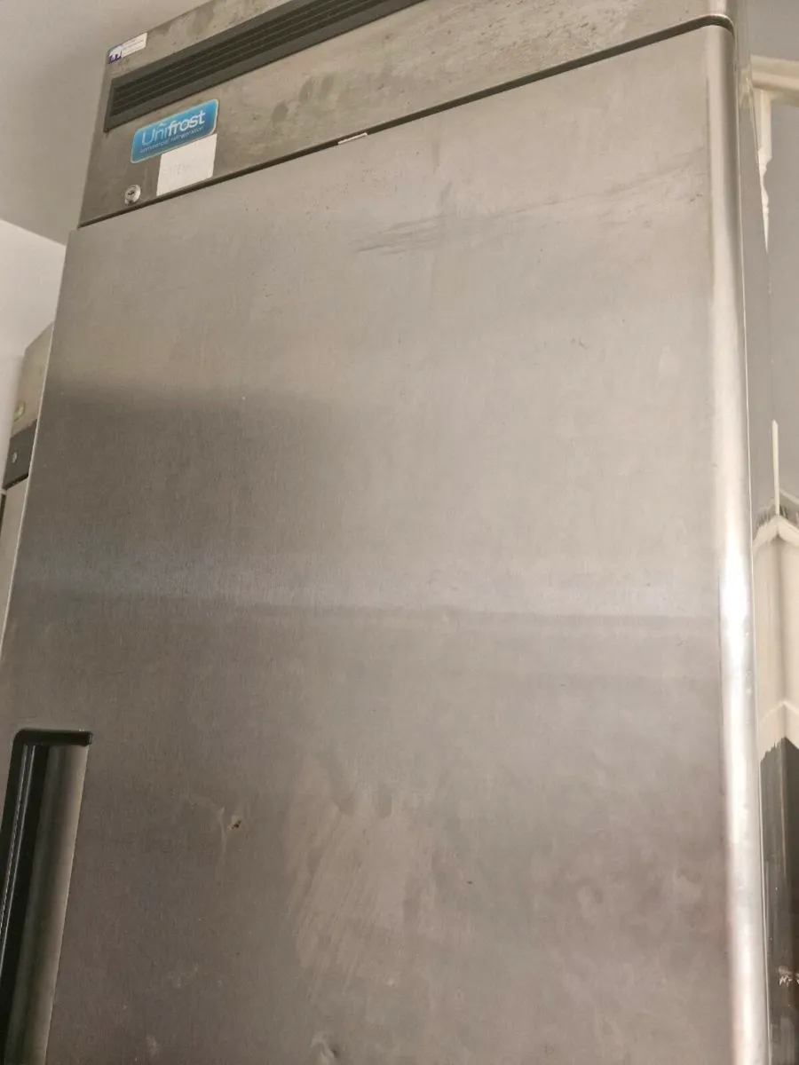 Commercial stainless steel fridges - Image 1