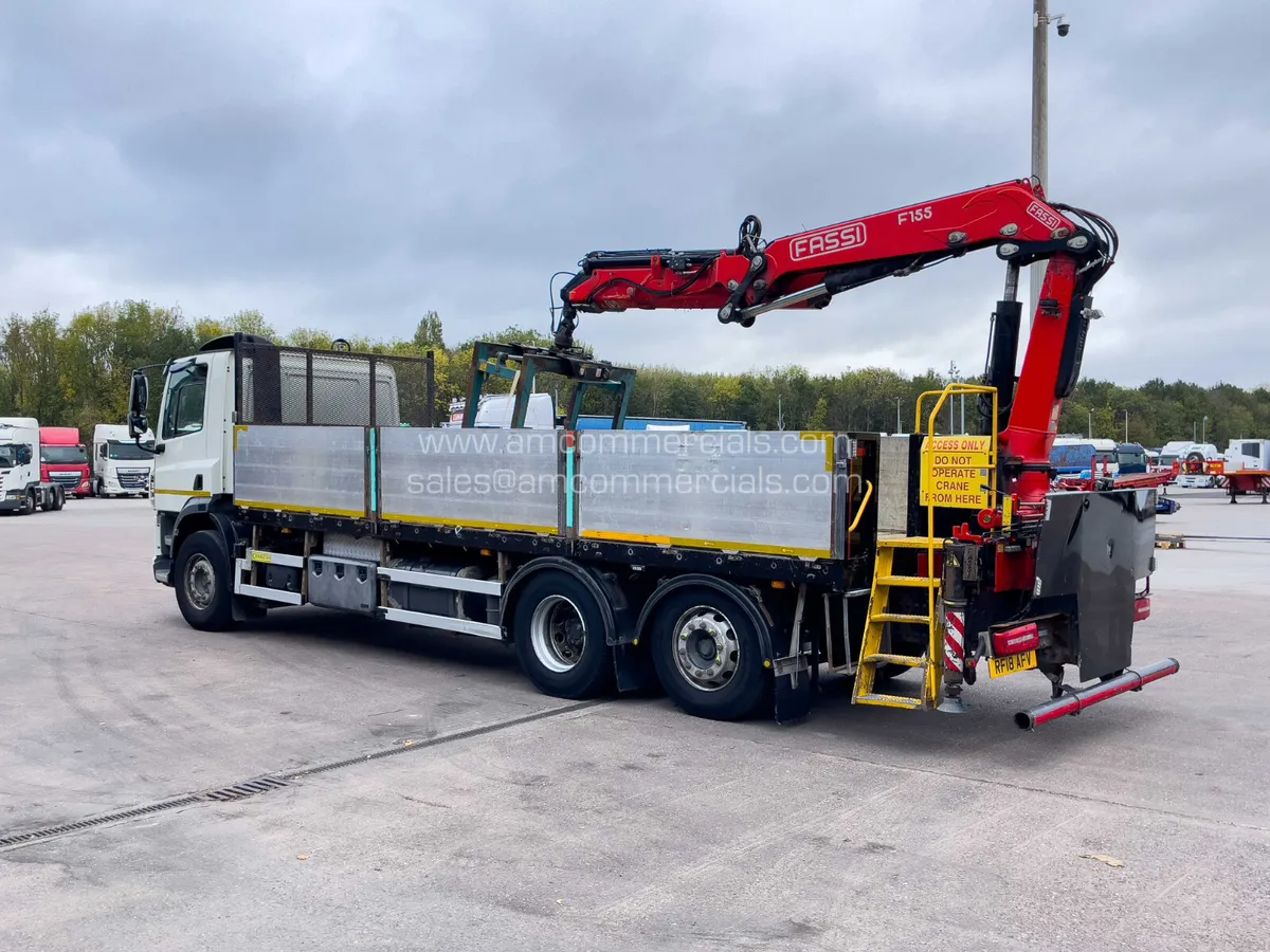 2018 (18) DAF CF 370 BRICK CARRIER DROPSIDE - Image 4