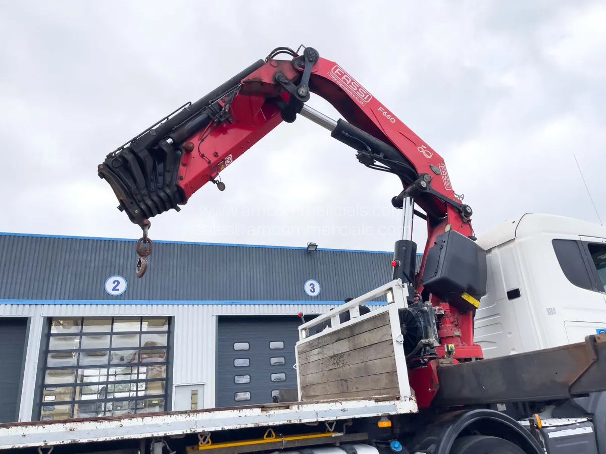 2015 (65) SCANIA R450 CRANE MOUNTED FLAT BED - Image 2