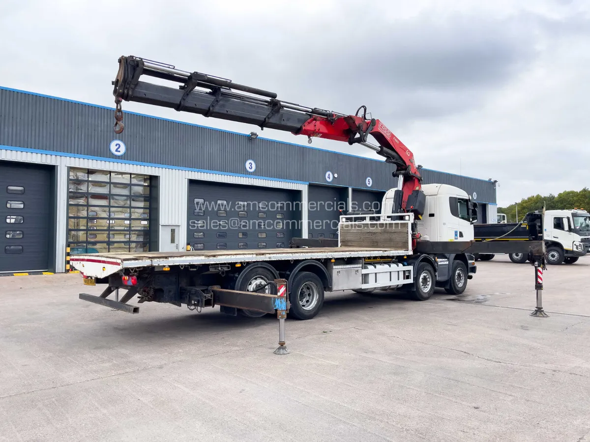 2015 (65) SCANIA R450 CRANE MOUNTED FLAT BED - Image 3