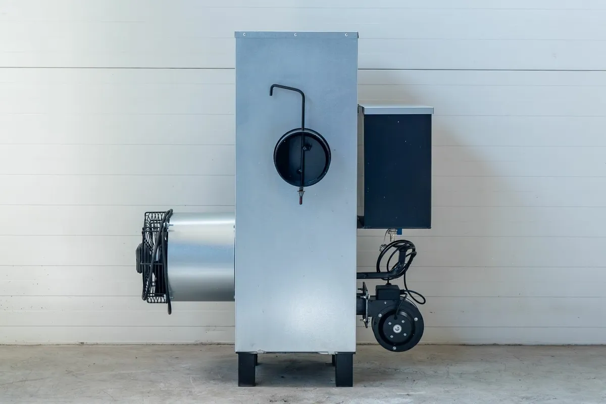 NG20 kw air heater (up to 100 m2) forusedoil+wood - Image 4