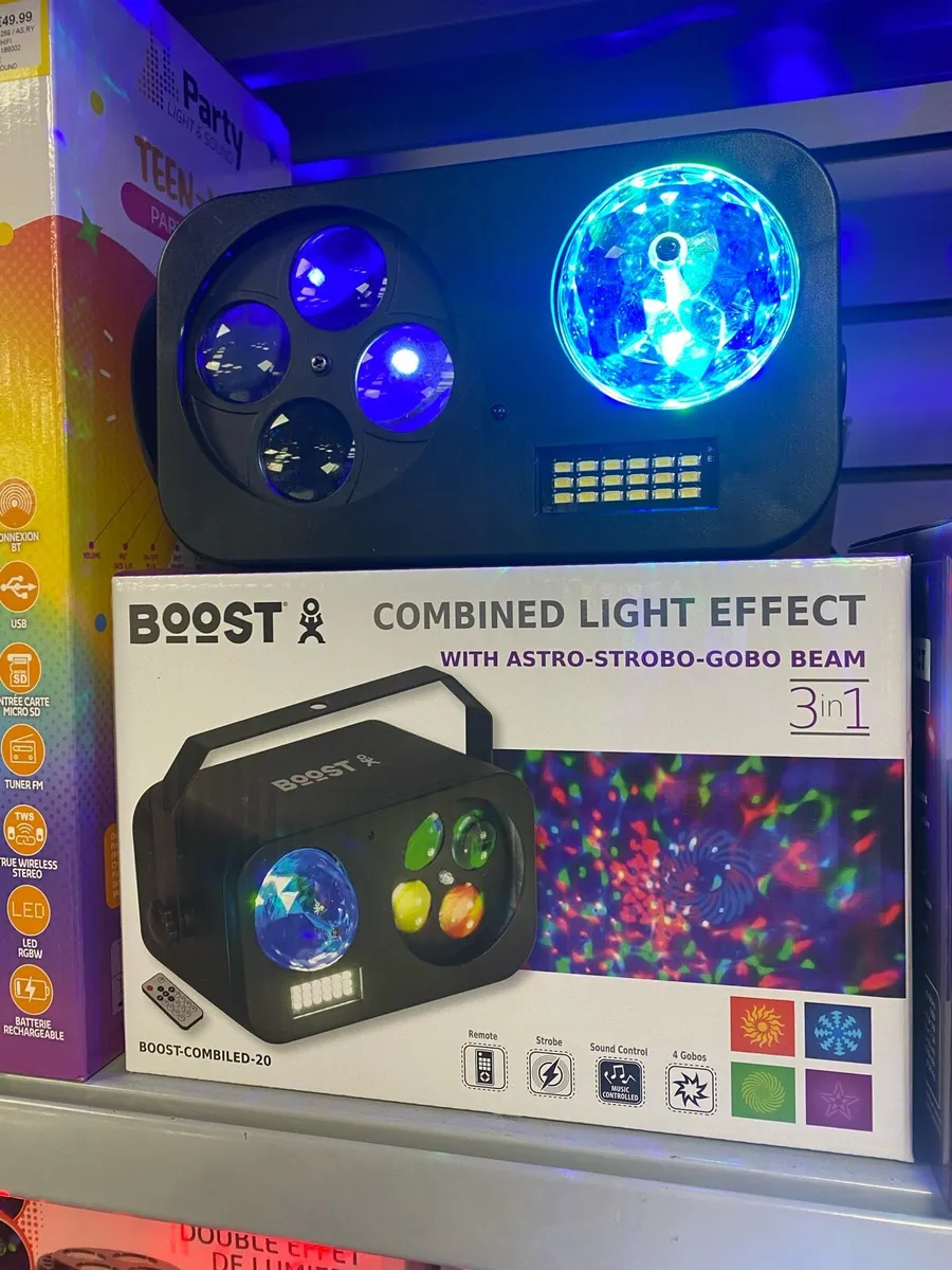 Combined LED Light Effect Beam Projector NEW - Image 1