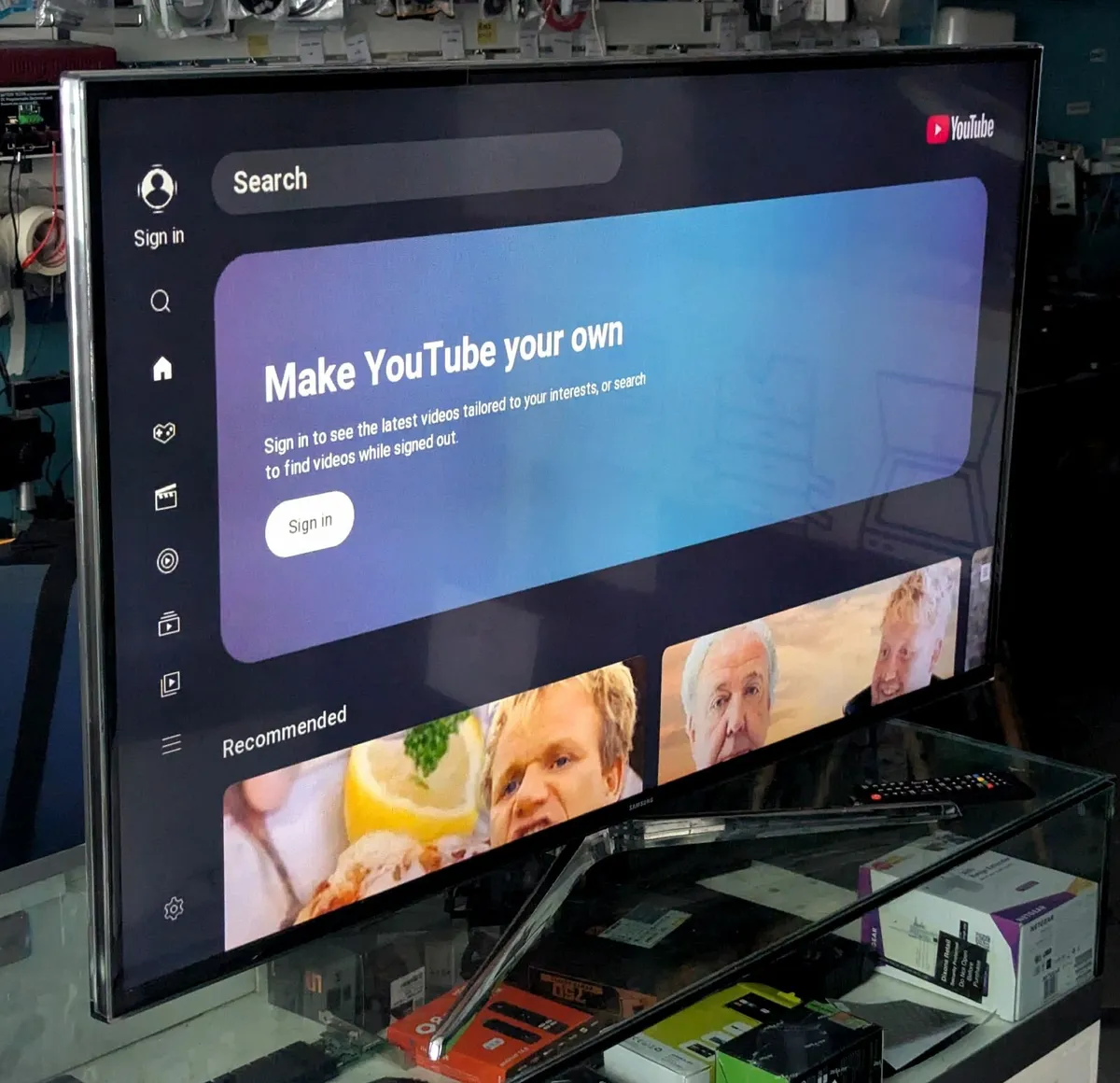 Samsung UE48H6400AK 48" Full HD SMART 3D LED TV - Image 1