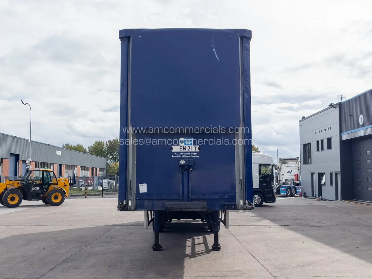 2011 SDC 4725MM TRI AXLE CURTAINSIDE TRAILER - Image 2