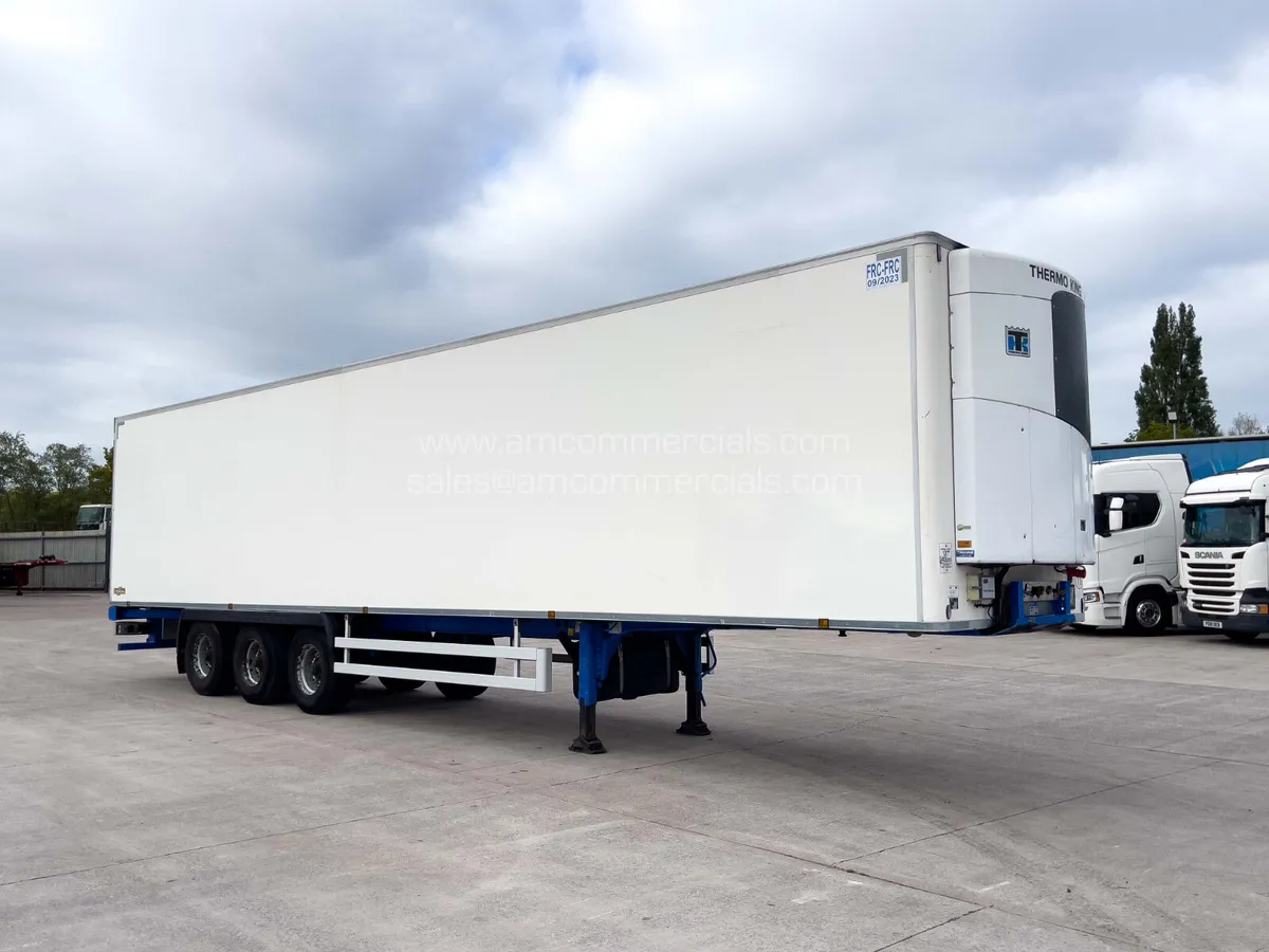 2017 CHEREAU TWIN EVAP TRI AXLE FRIDGE TRAILER - Image 1