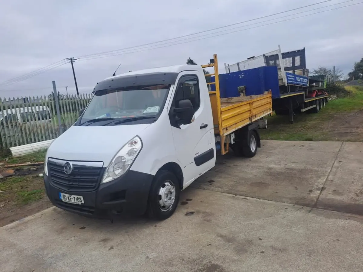 2016 Vauxhall movano tipper - Image 2