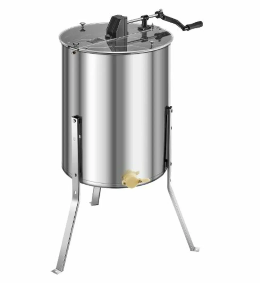 Honey Extractor, 4/8 Frame Manual Honey Spinner - Image 4