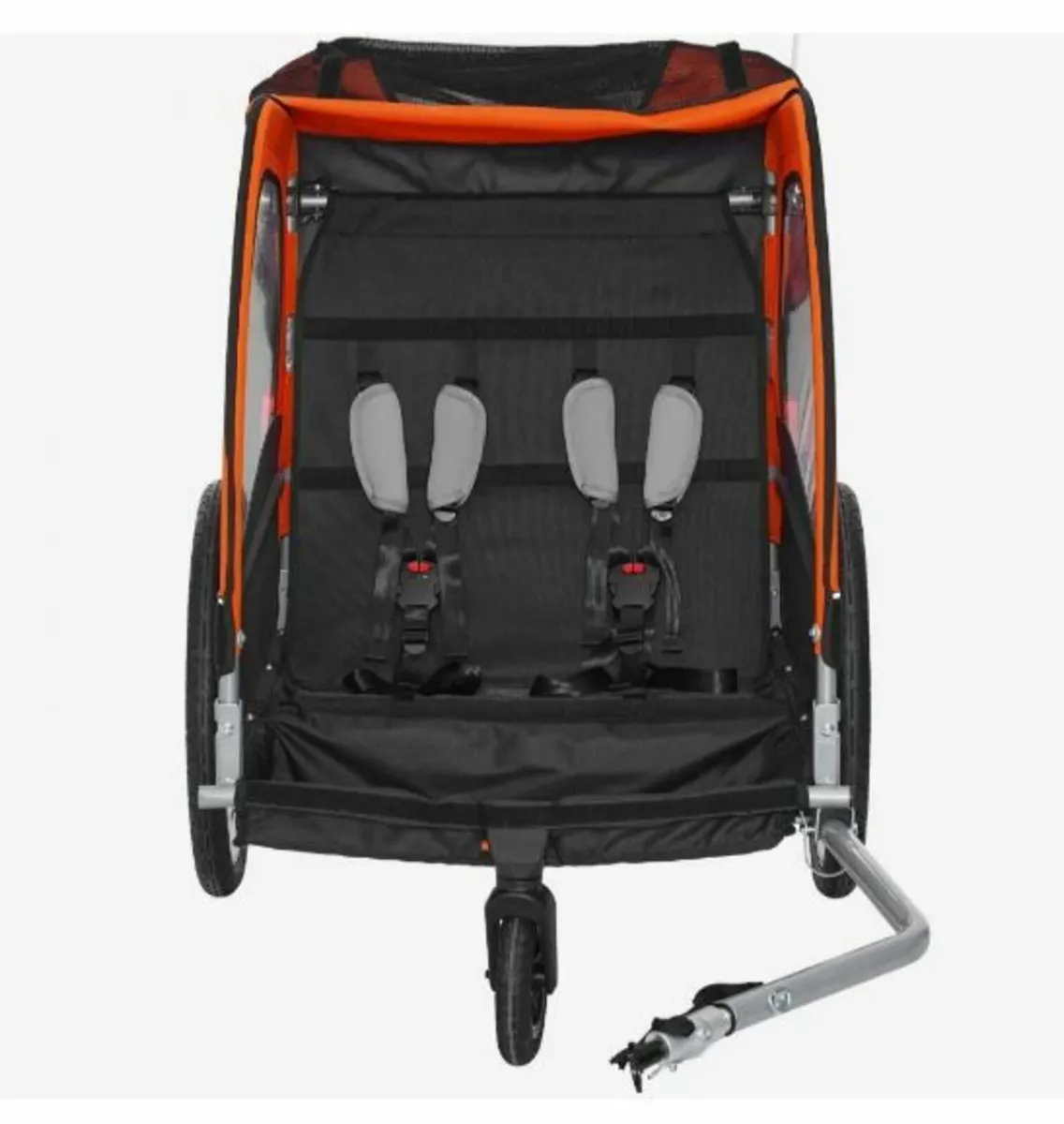 Bike Trailer for Toddlers, Kids, Double Seat - Image 2
