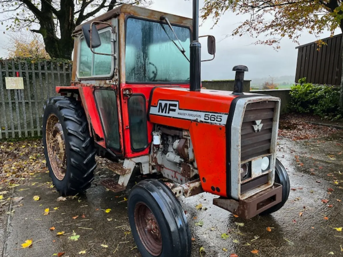 1980 Massey Ferguson 565 2 door 2wd tractor - Image 1