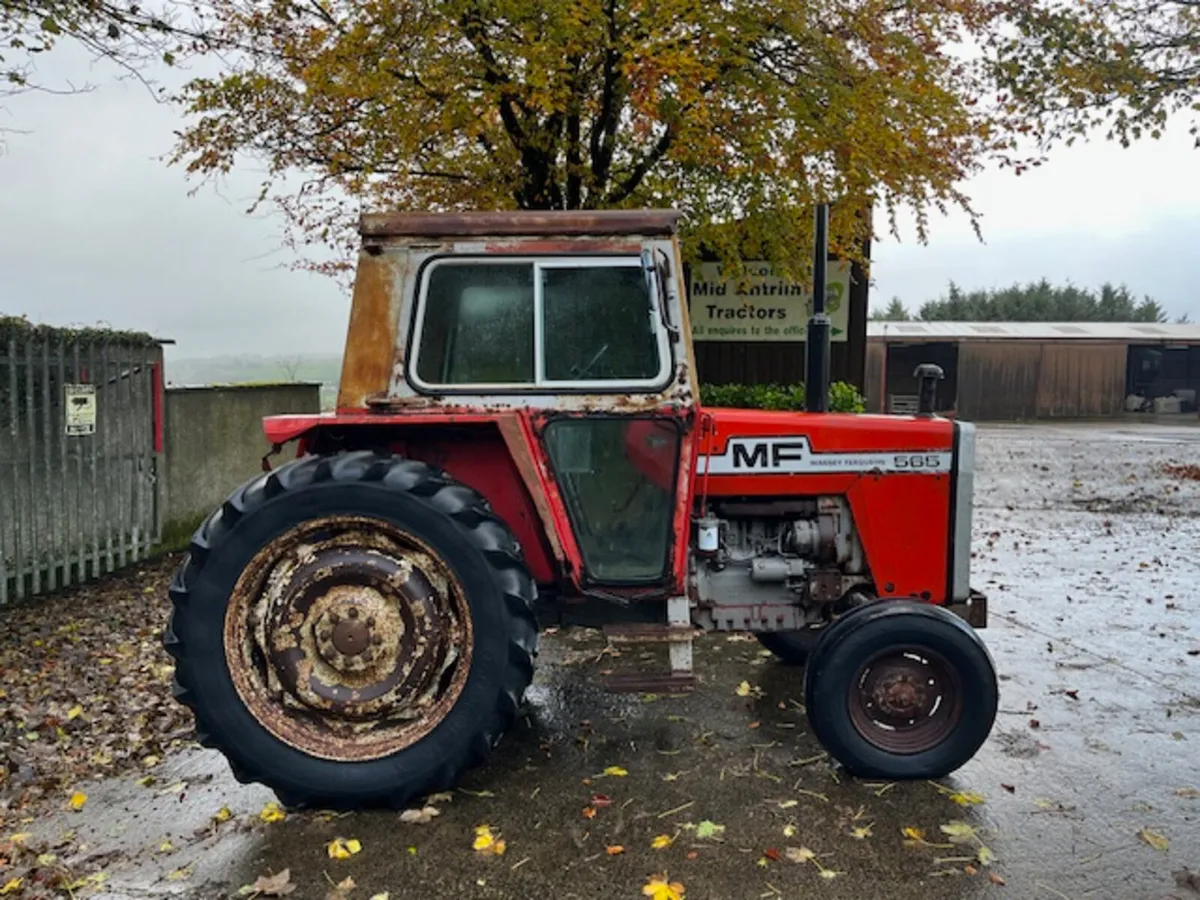 1980 Massey Ferguson 565 2 door 2wd tractor - Image 2