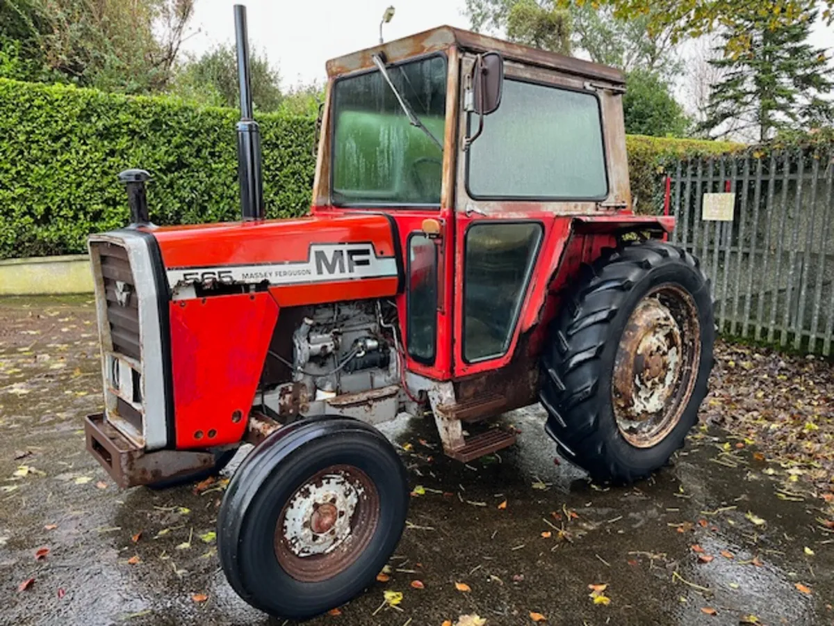 1980 Massey Ferguson 565 2 door 2wd tractor - Image 3