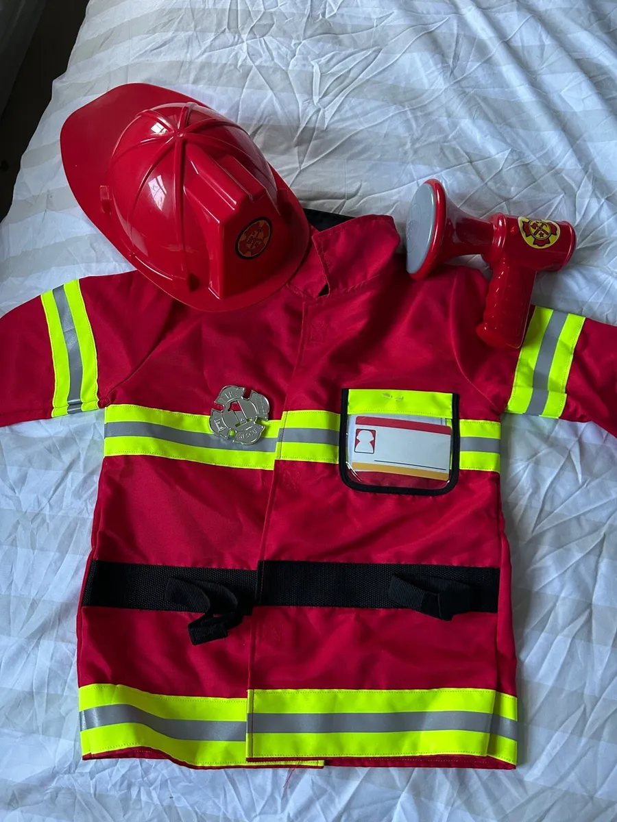 Melissa & Doug Fireman Costume - Image 1