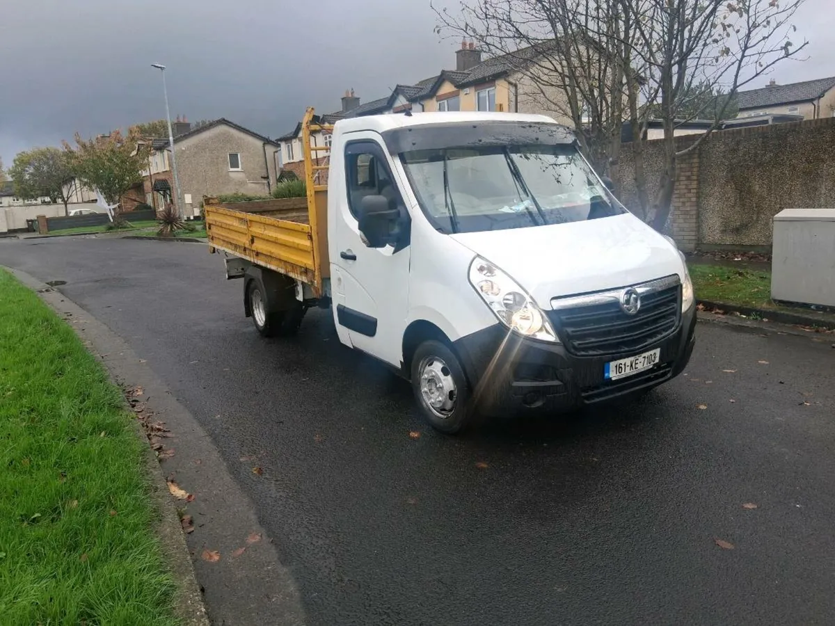 2016 Vauxhall movano tipper - Image 3
