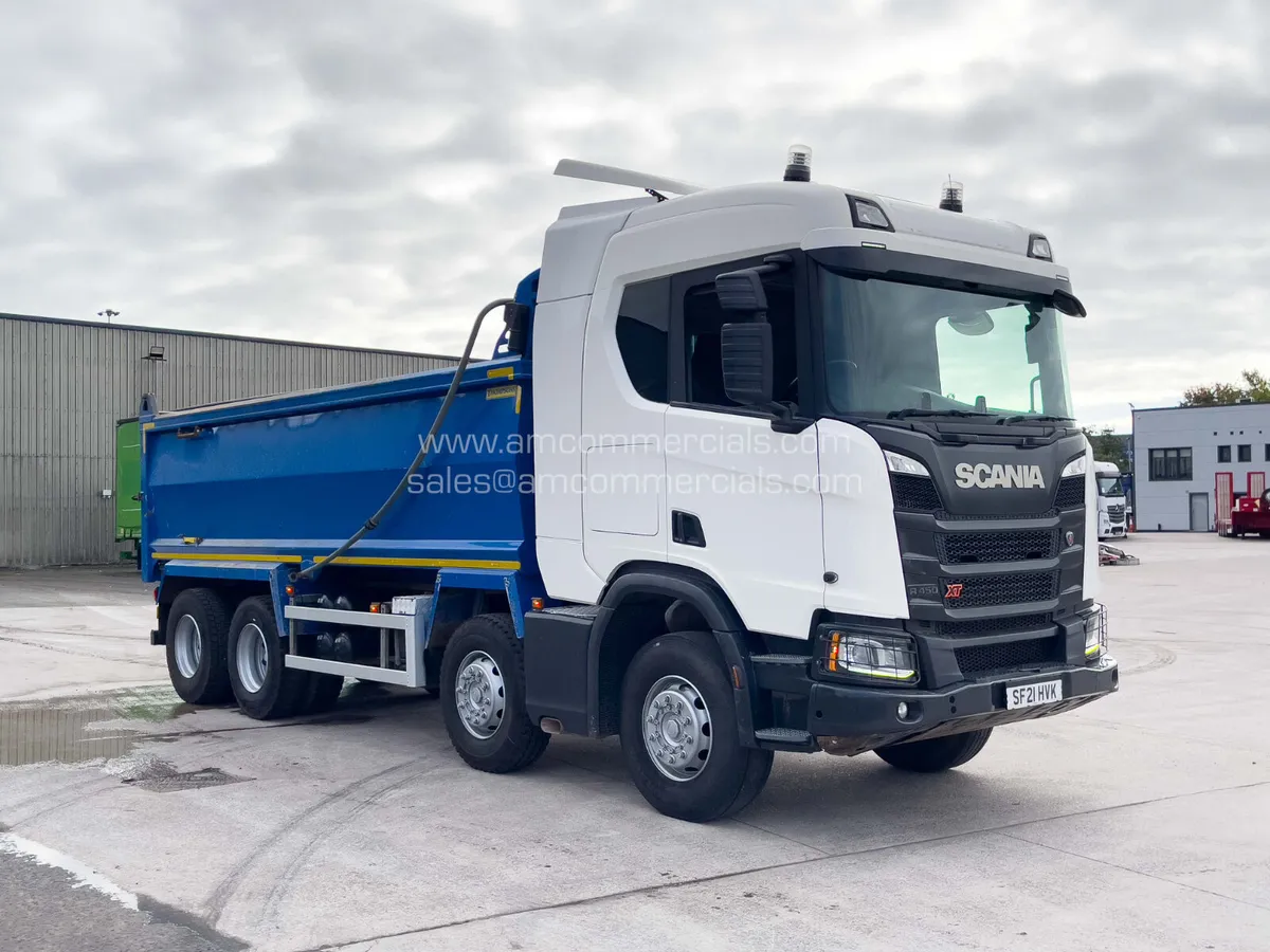 2021 (21) SCANIA R450 XT 32T TIPPER 8X4 - Image 2