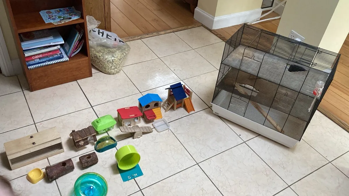Hamster cage & Lots of accessories - Image 1