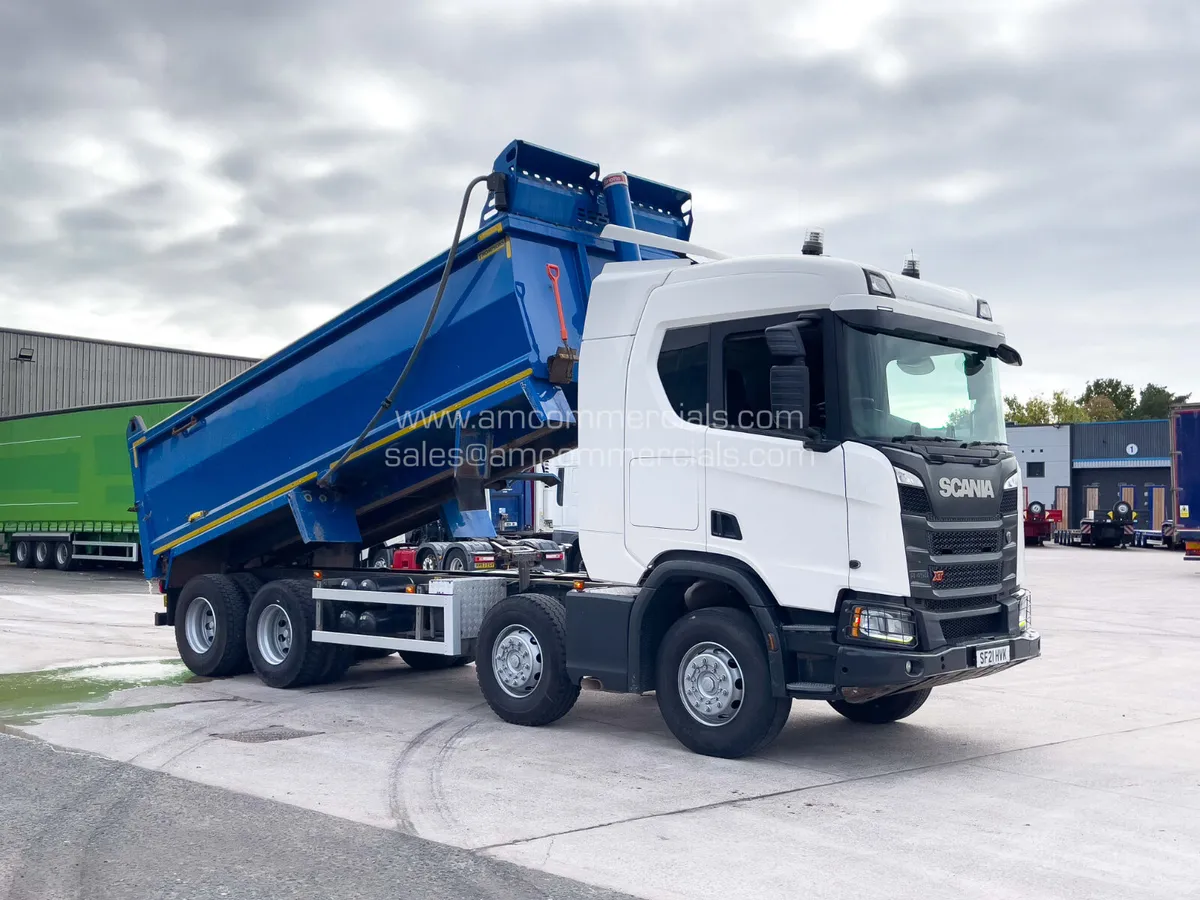 2021 (21) SCANIA R450 XT 32T TIPPER 8X4 - Image 1