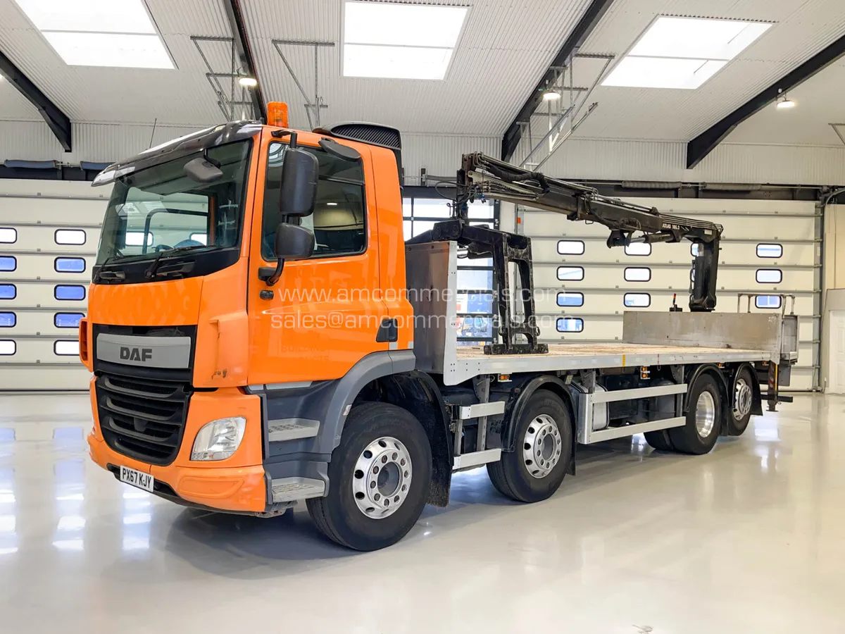 2017 (67) DAF CF 400 8X2 32 TONNE FLATBED - Image 4