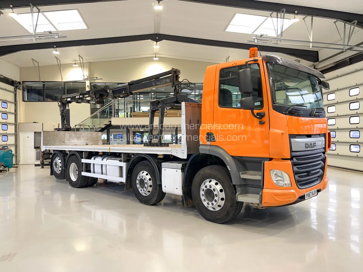 2017 (67) DAF CF 400 8X2 32 TONNE FLATBED - Image 2