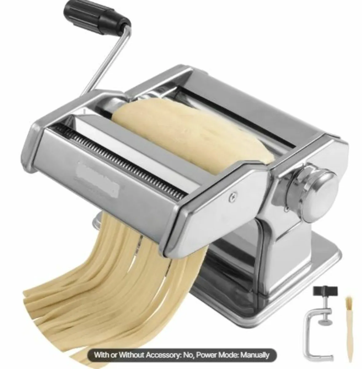 Pasta Maker Machine,9Adjustable Thickness Setting - Image 1