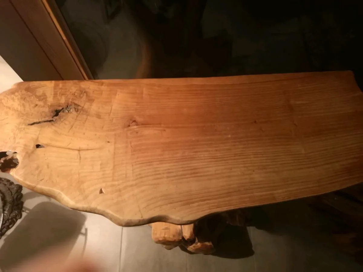 Vintage Tree Root Console Table - Image 4