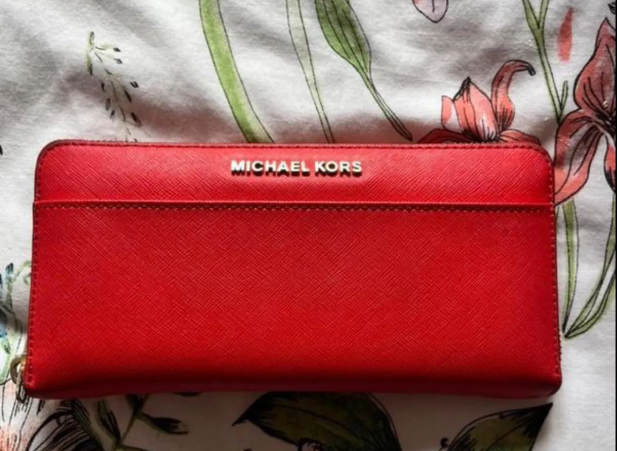 Micheal Kors Backpack and Wallet - Image 2