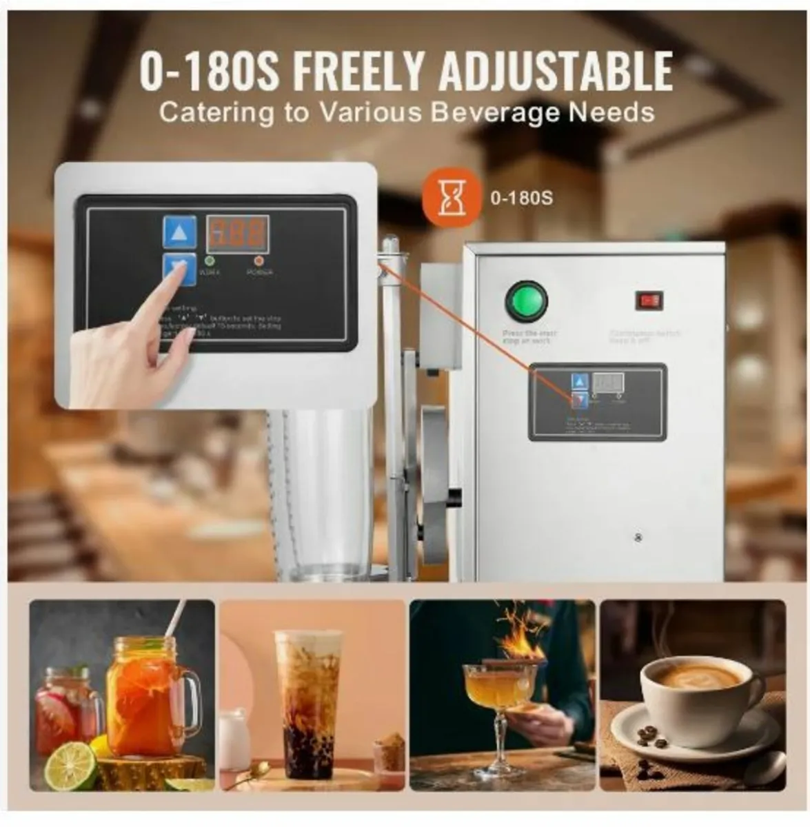Milkshake Maker Machine, 120W - Image 3