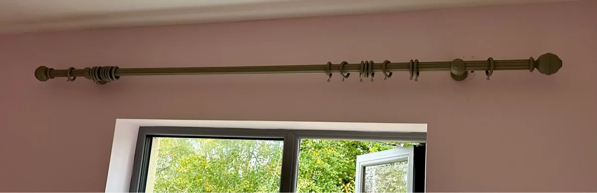 Grey Curtain Pole - Image 1