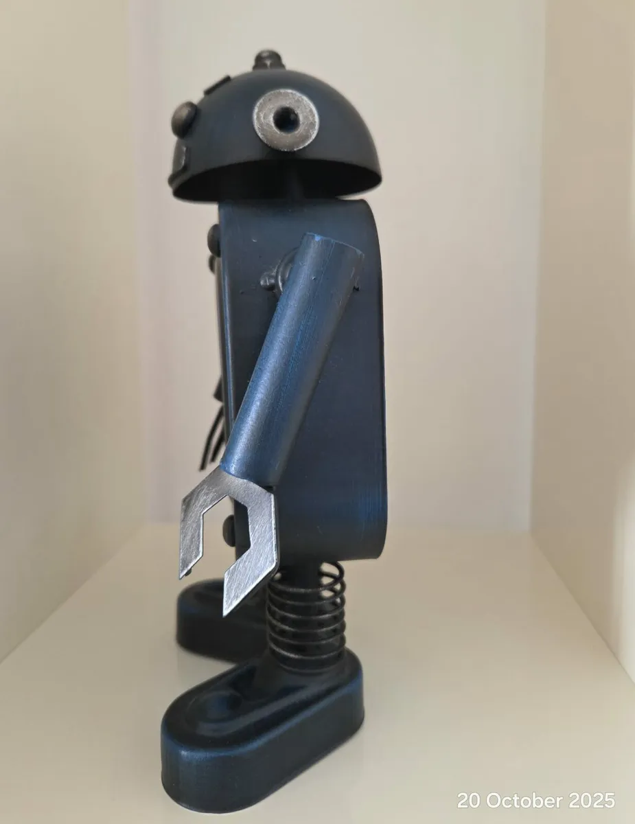 Robot clock industrial style/Retro - Image 4