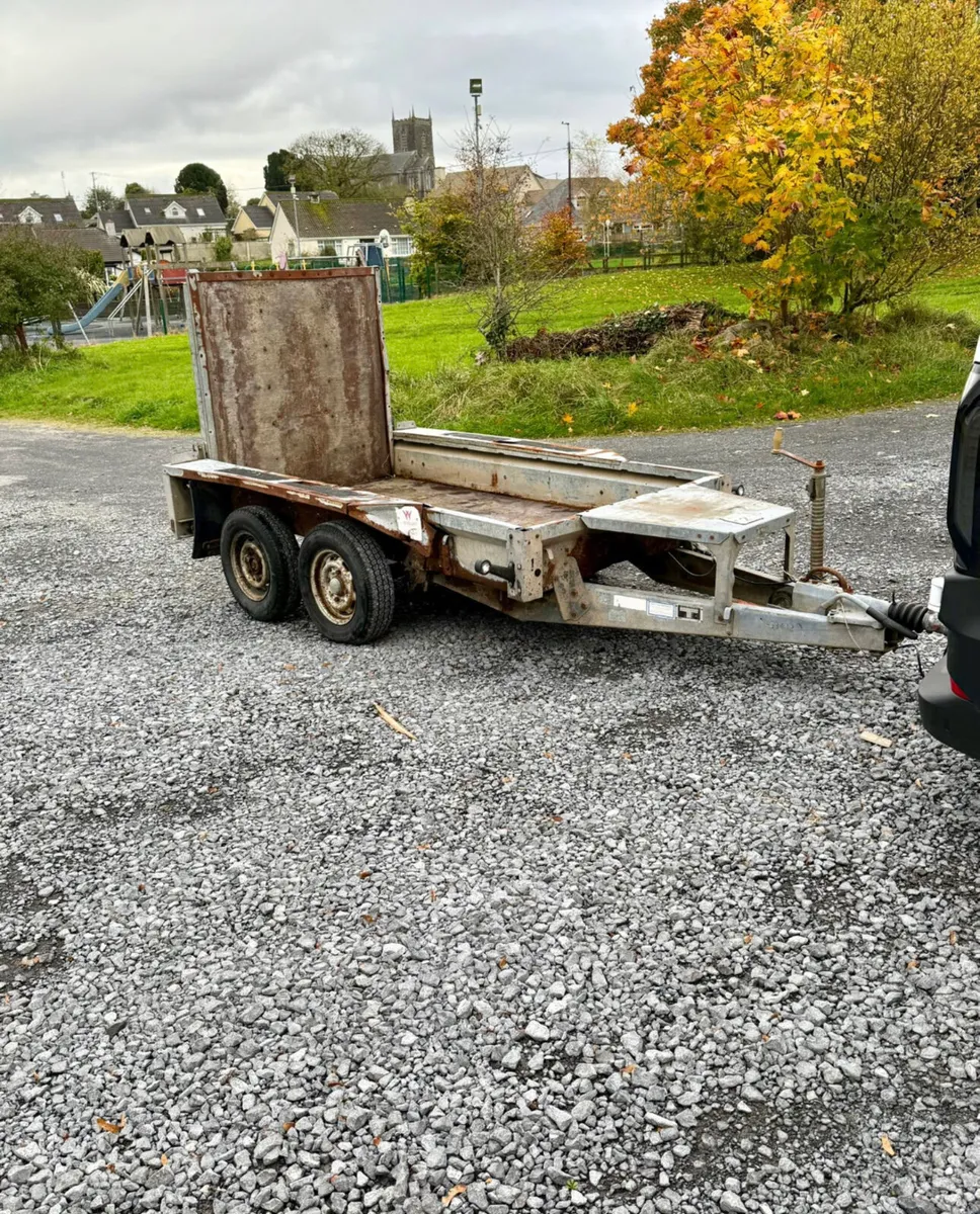 8x4 Ivor Williams plant trailer - Image 2