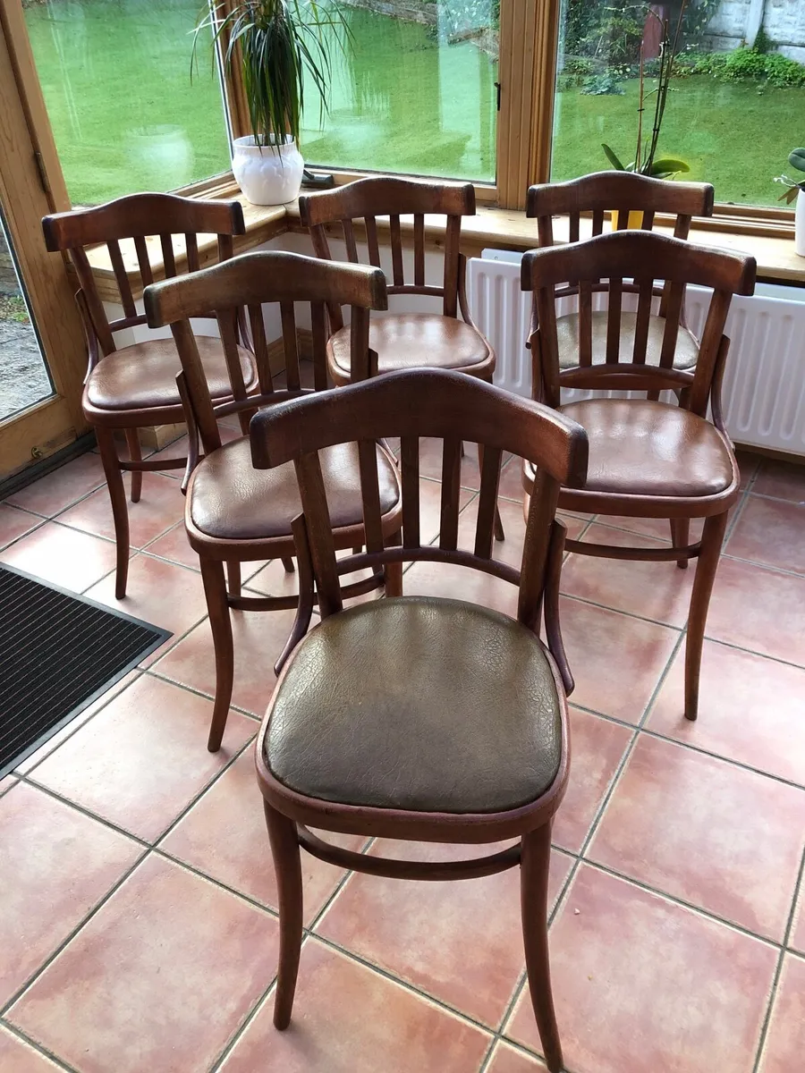Kitchen chairs x6 - Image 1