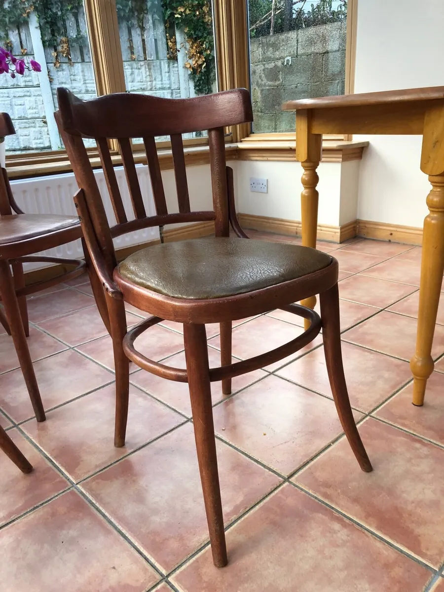 Kitchen chairs x6 - Image 2