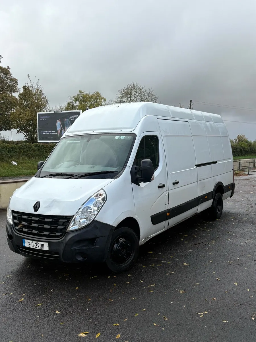 2012 Renault master LWB High roof Twin wheel - Image 1