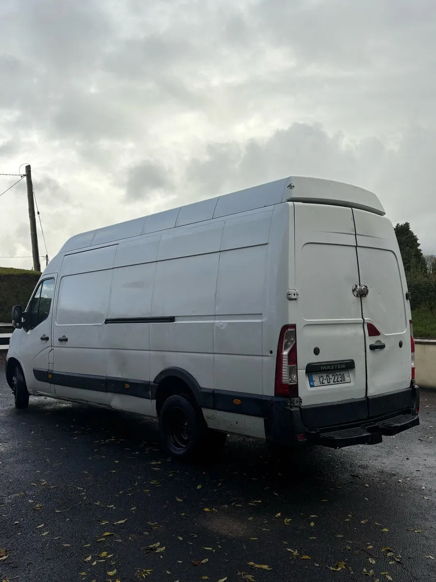 2012 Renault master LWB High roof Twin wheel - Image 2