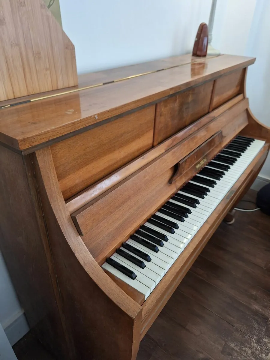 Upright Waldberg piano for sale - Image 1