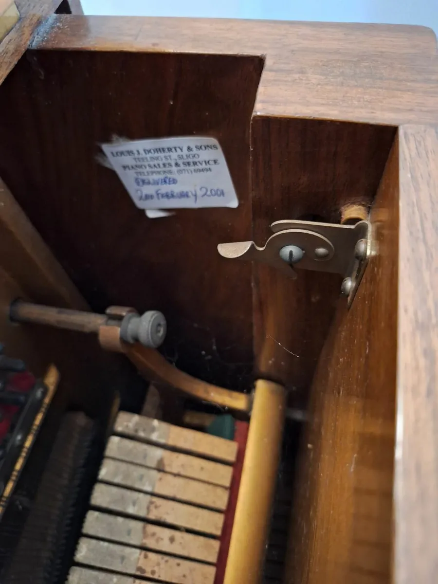 Upright Waldberg piano for sale - Image 4